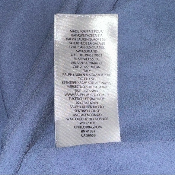 Lauren Ralph Lauren Women’s 16 Floral Tiered Lined Skirt Blue Preppy Casual Y2K - Picture 3 of 10